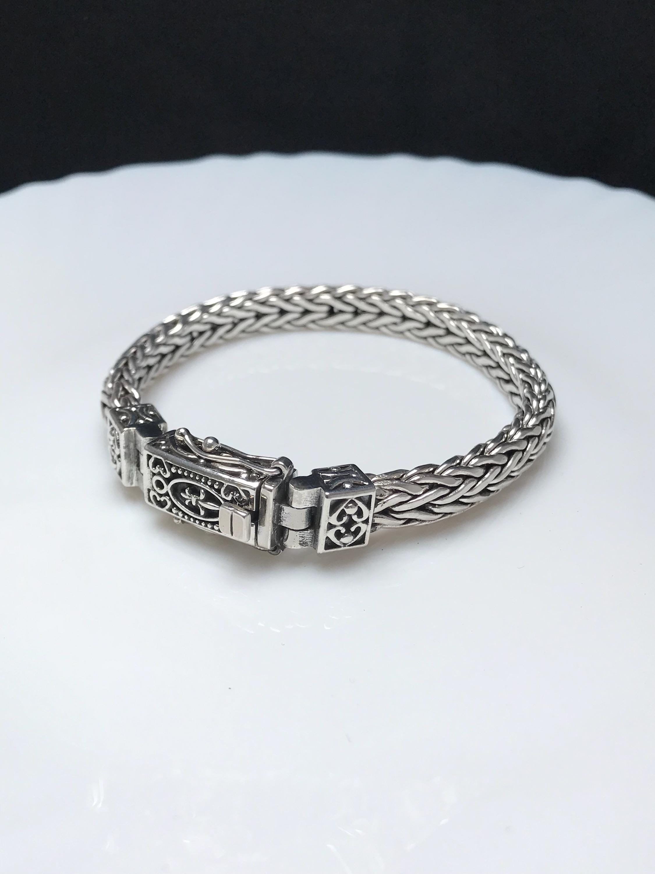 6.50mm High Quality Designer Weave Chain Bracelet 6.50mm High Quality Designer Weave Chain Bracelet