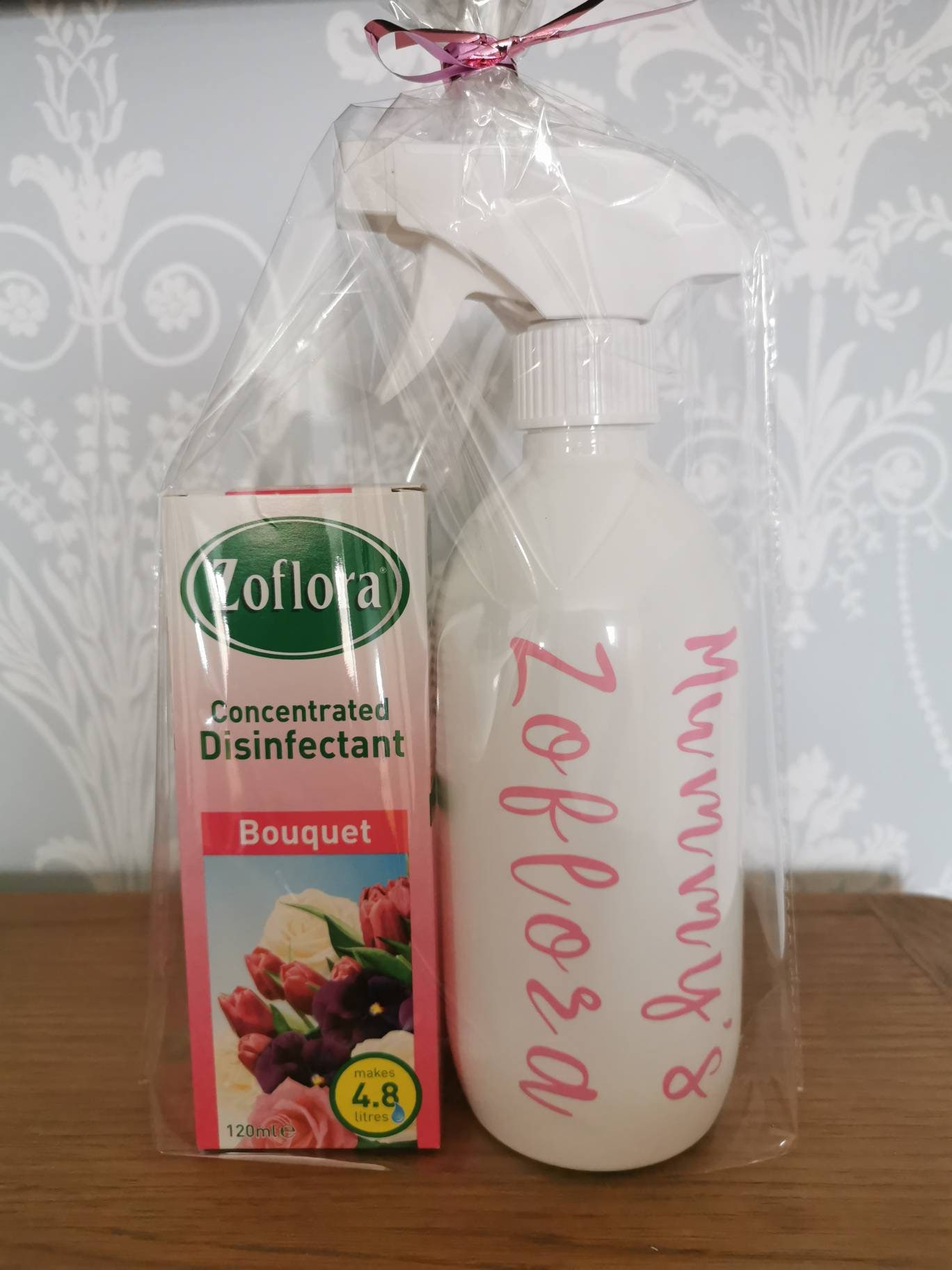 Zoflora Personalised spray bottle giftset Etsy
