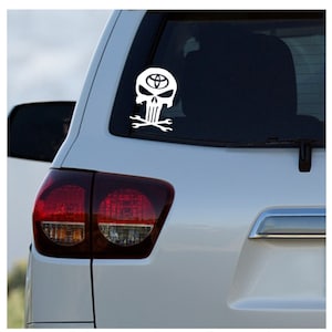 Punisher Toyota Mecánico SVG, PNG