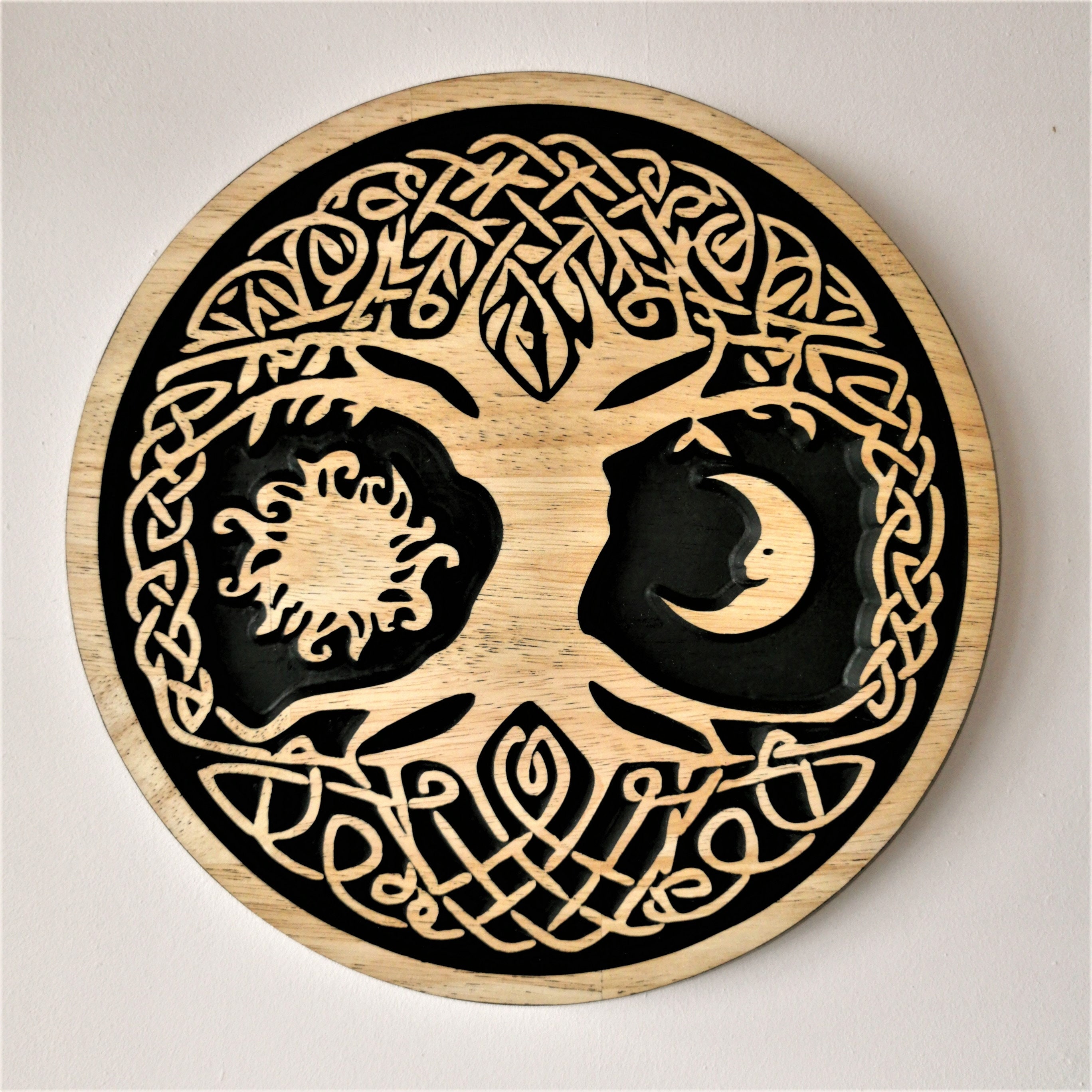 Celtic Sun And Moon Art