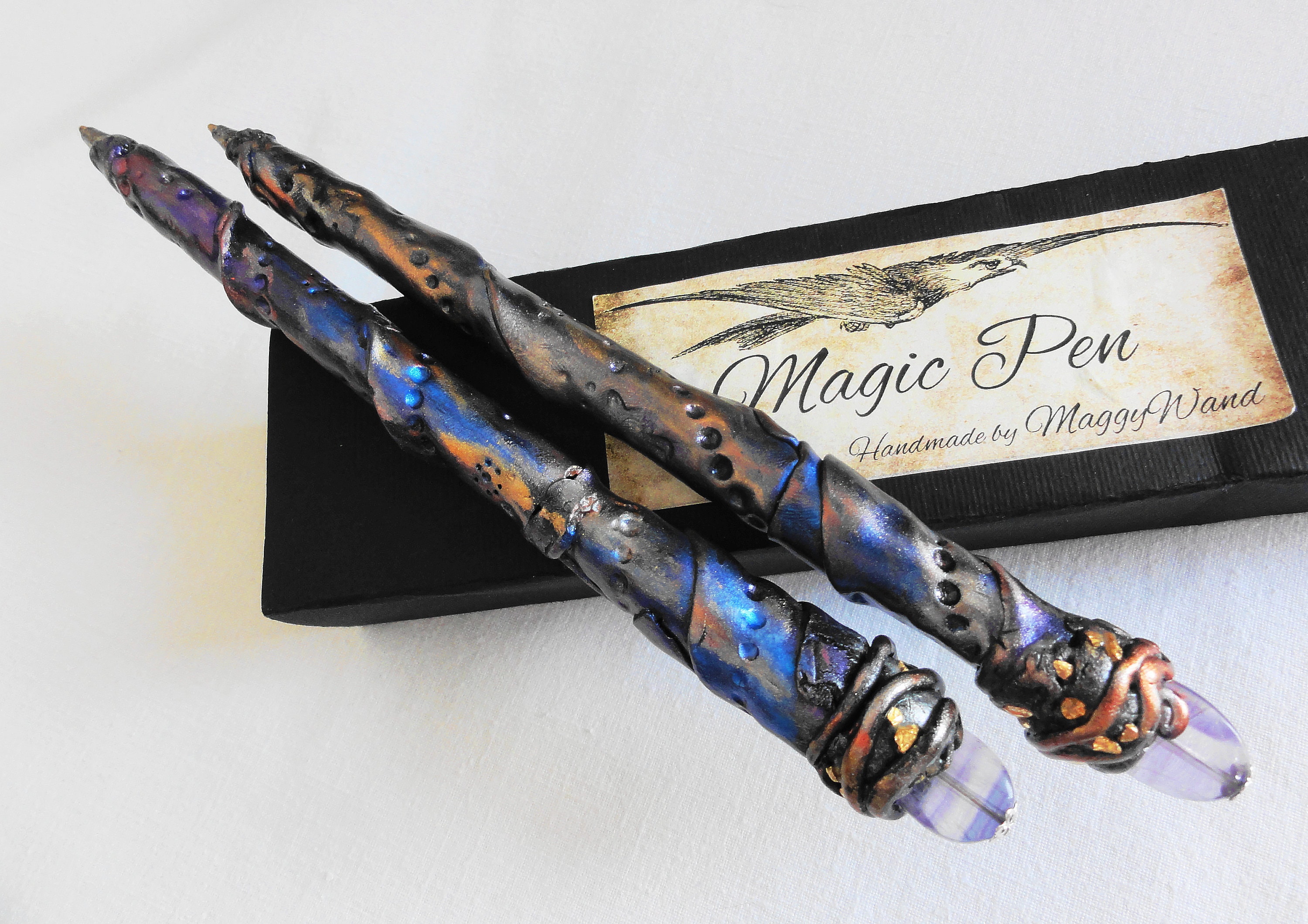 Multicolor Fluorite Magic Pen Fairy Pens Magic Pencil | Etsy