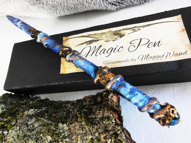 Blue Magic Pen Writer Pen Princess Pencil Refillable Pen Etsy
