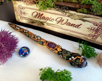 Pen, Amethyst Stone, Magic Pen, Witchy