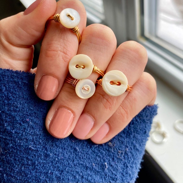 Antique Button Jewelry - Etsy