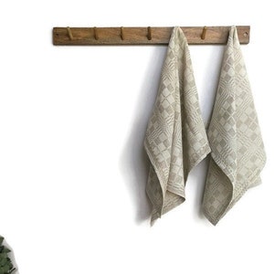 Soft linen tea towels Linen dish towels Vintage kitchen Towels Handmade Tea Towels Guest hand towel