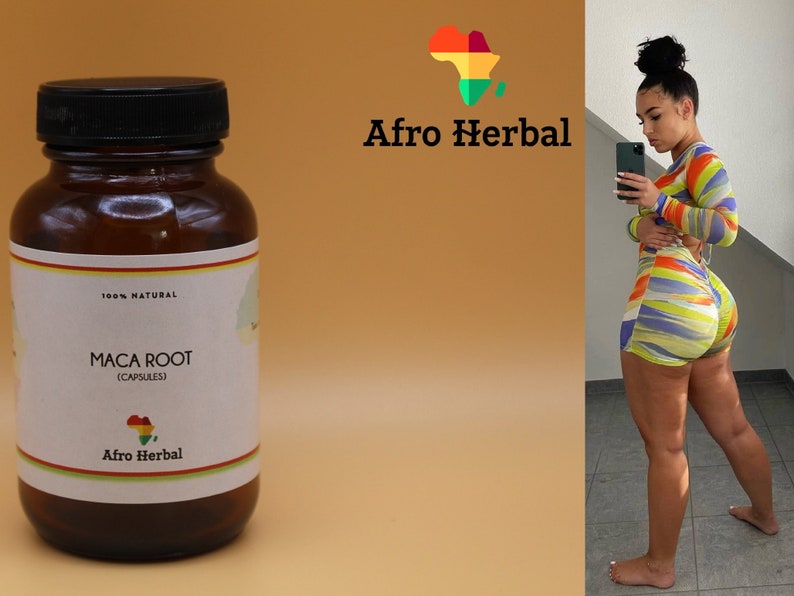 Bobaraba Curvy Pills Organic Maca Root Capsules Etsy