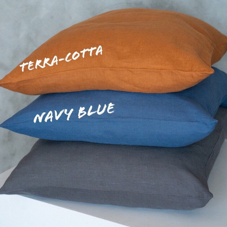Modern pure linen bedding set supernatural for sensitive skin. organic stonewashed breathable and high quality fabric Anti-allergic