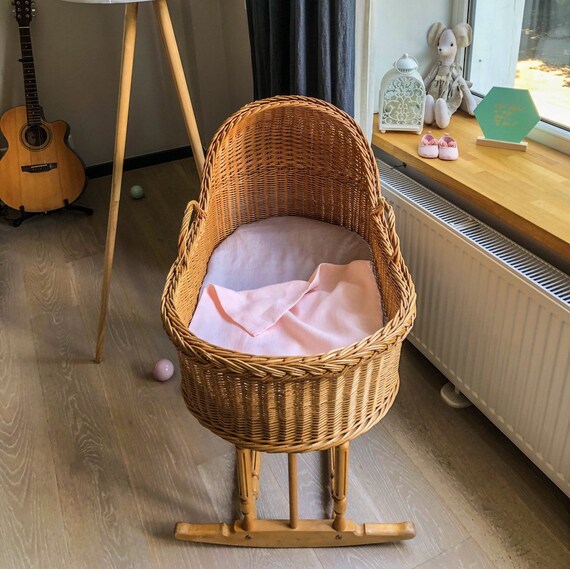 linen bassinet fitted sheet