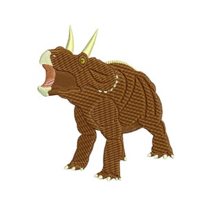 Dinosaur embroidery design files