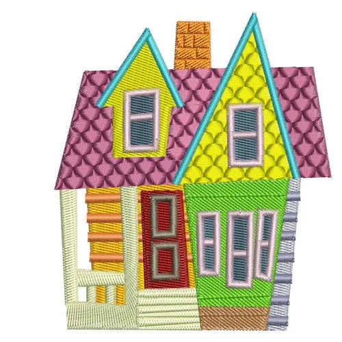 House Embroidery Design Files. Etsy