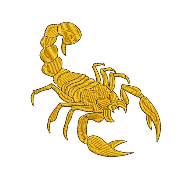 Scorpio embroidery design files