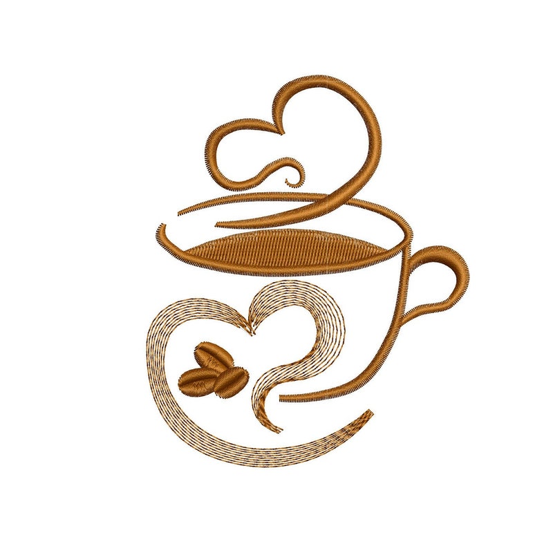 Coffee Embroidery Lace Garbo