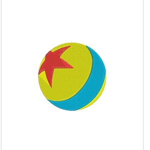 Ball. Toy Story Inspired. Machine Embroidery Design