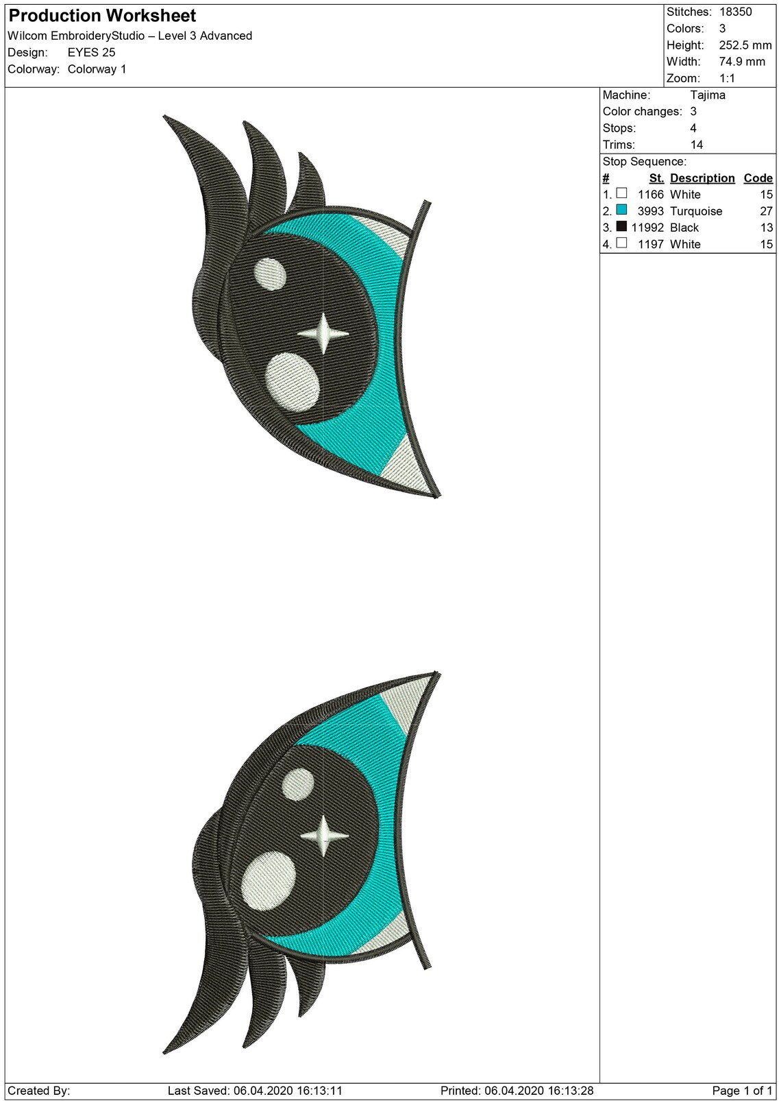 Einhorn Augen Stickerei Design-Dateien | Etsy