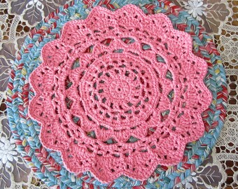 Crochet Reversible Hot Plate Mat PDF Instructions