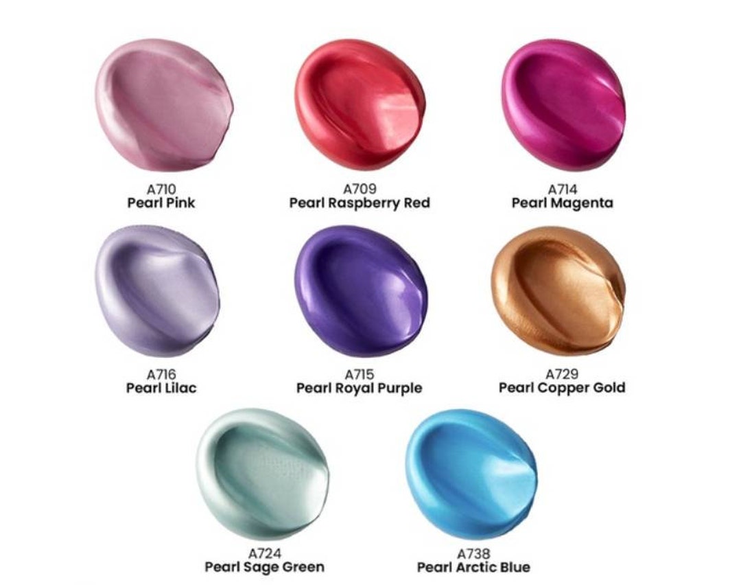 Arteza Premium Pearl Acrylic Paint 