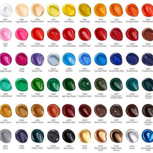 Arteza Premium Pearl Acrylic Paint Etsy