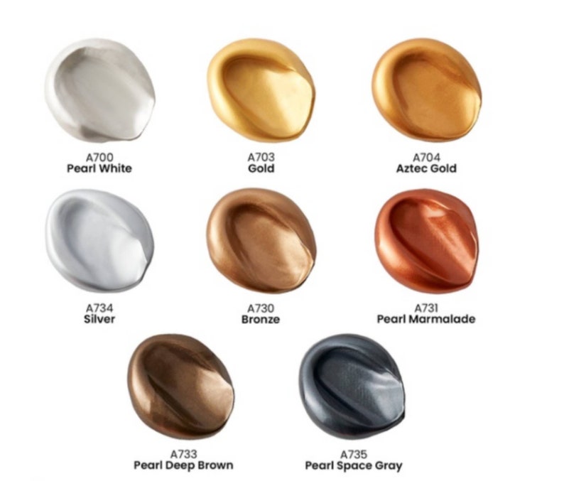 Arteza Premium Pearl Acrylic Paint Etsy