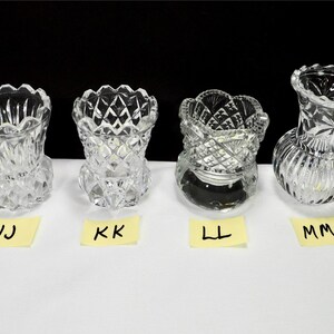 Choice of Toothpick Holders Clear Glass - 4 Style Choices image 2