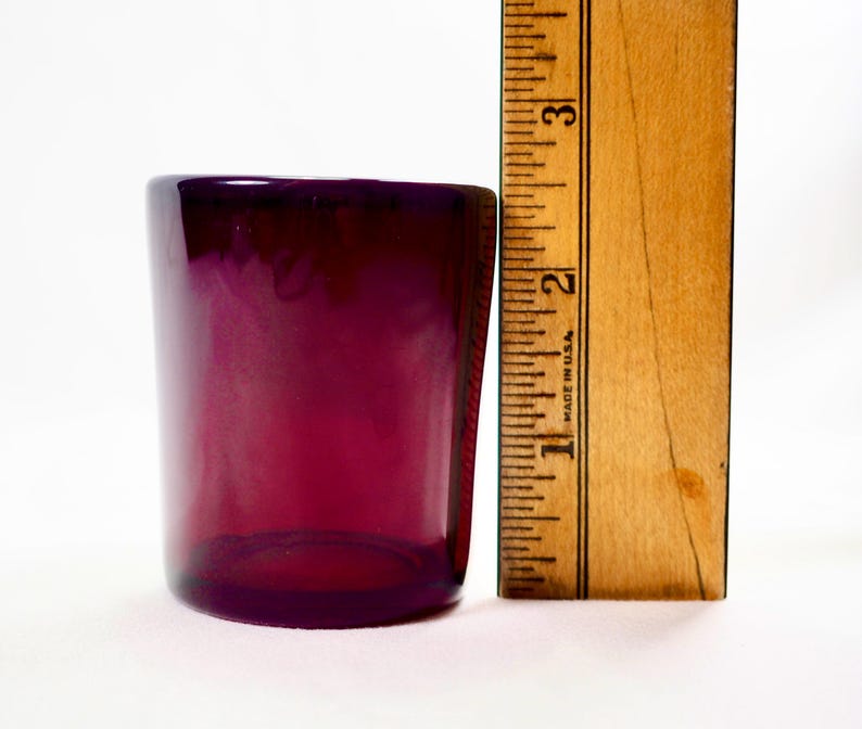 Vintage Ruby Red Glass Toothpick Holder – 2.5