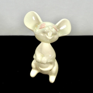 Vintage Mouse Nodder Figurine - Adorable Mid-Century Modern Collectible