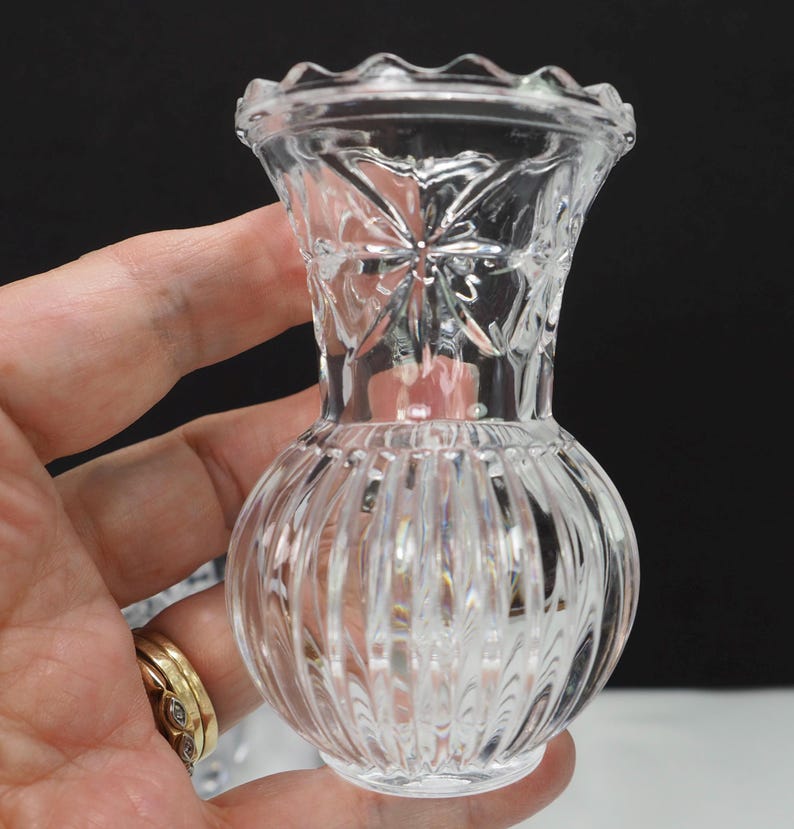 Choice of Toothpick Holders Clear Glass - 4 Style Choices Style MM