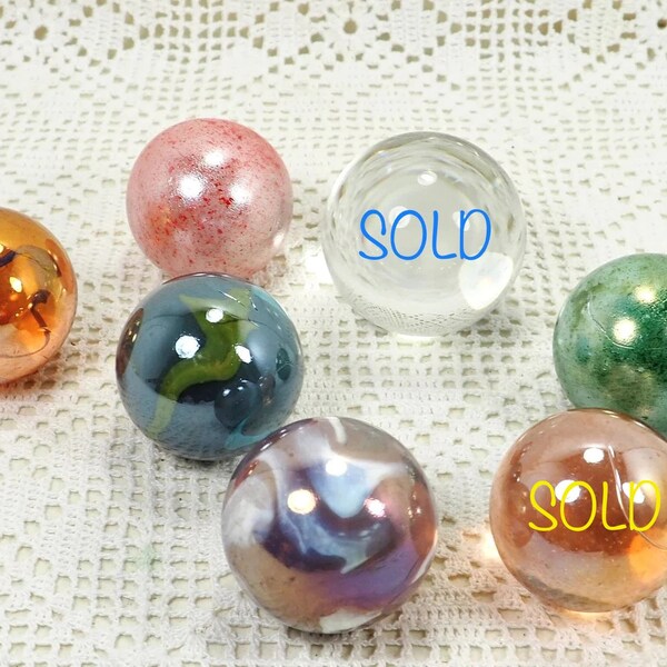 Choice of Glass Orbs Decorative Balls