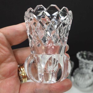 Choice of Toothpick Holders Clear Glass - 4 Style Choices Style KK