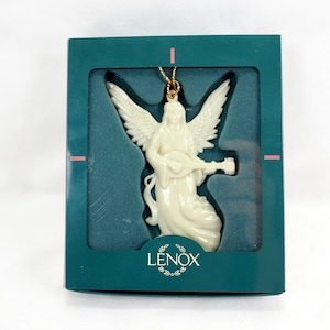 Lenox Christmas Ornaments Renaissance Angel with Mandolin