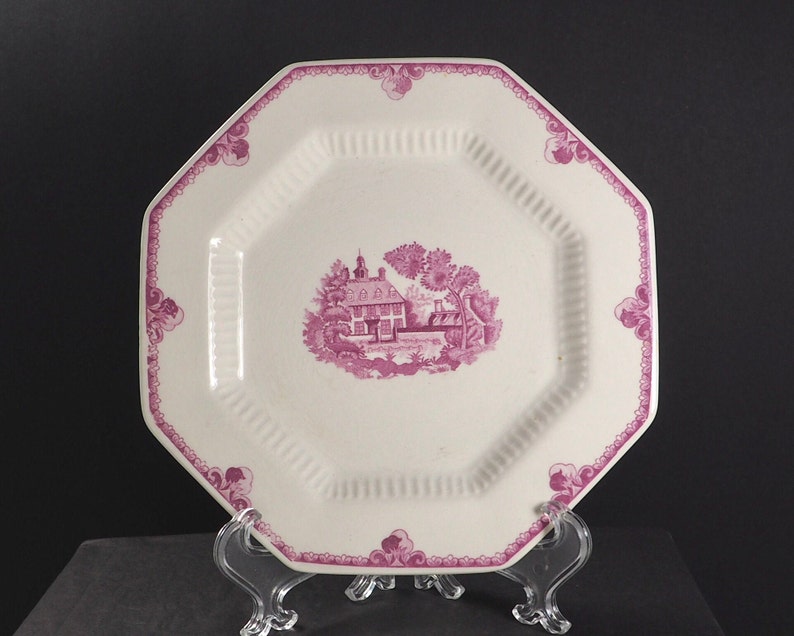 Independence Ironstone Bread Plate by Castleton China Inc Made Etsy
