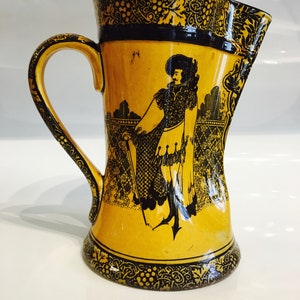 Antique - vintage Royal Doulton morrisian water jug