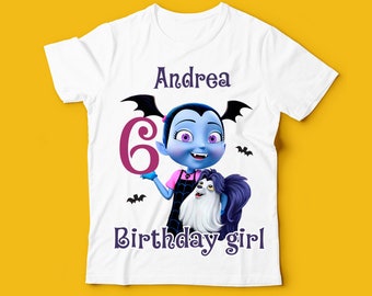 vampirina birthday file EDITABLE PSD Vampirina Disney, birthday girl