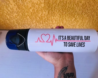 Es un hermoso día para salvar vidas, anatomía gris SVG, JPG