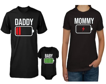 Daddy Mommy and baby battery file png pdf sig