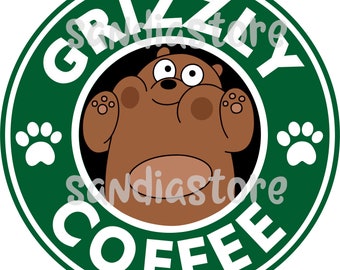 Grizzly coffee, starbucks style, webarebears