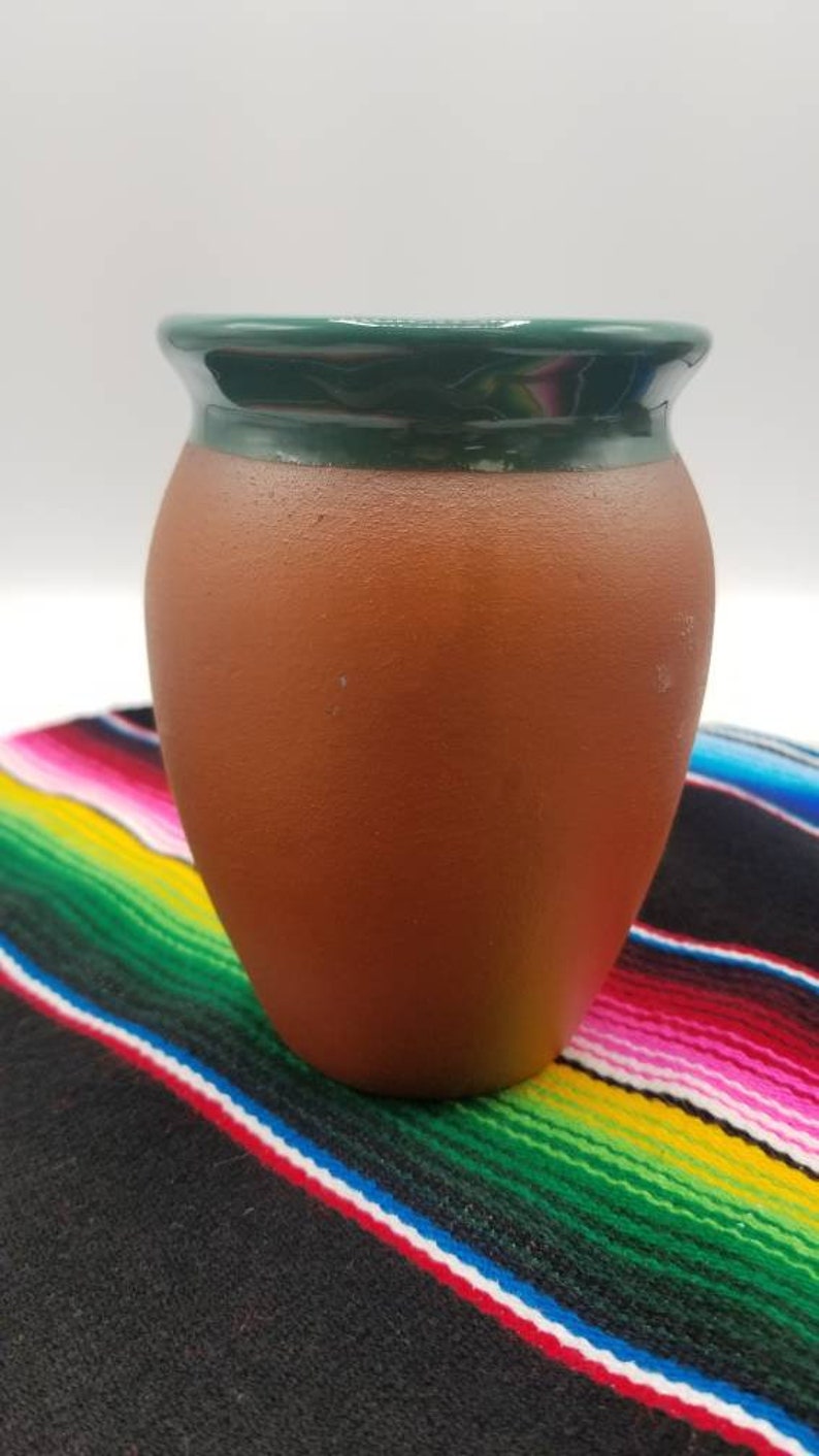 Cantarito de barro loteria Jarritos. Cantaritos. Cantaritos Etsy