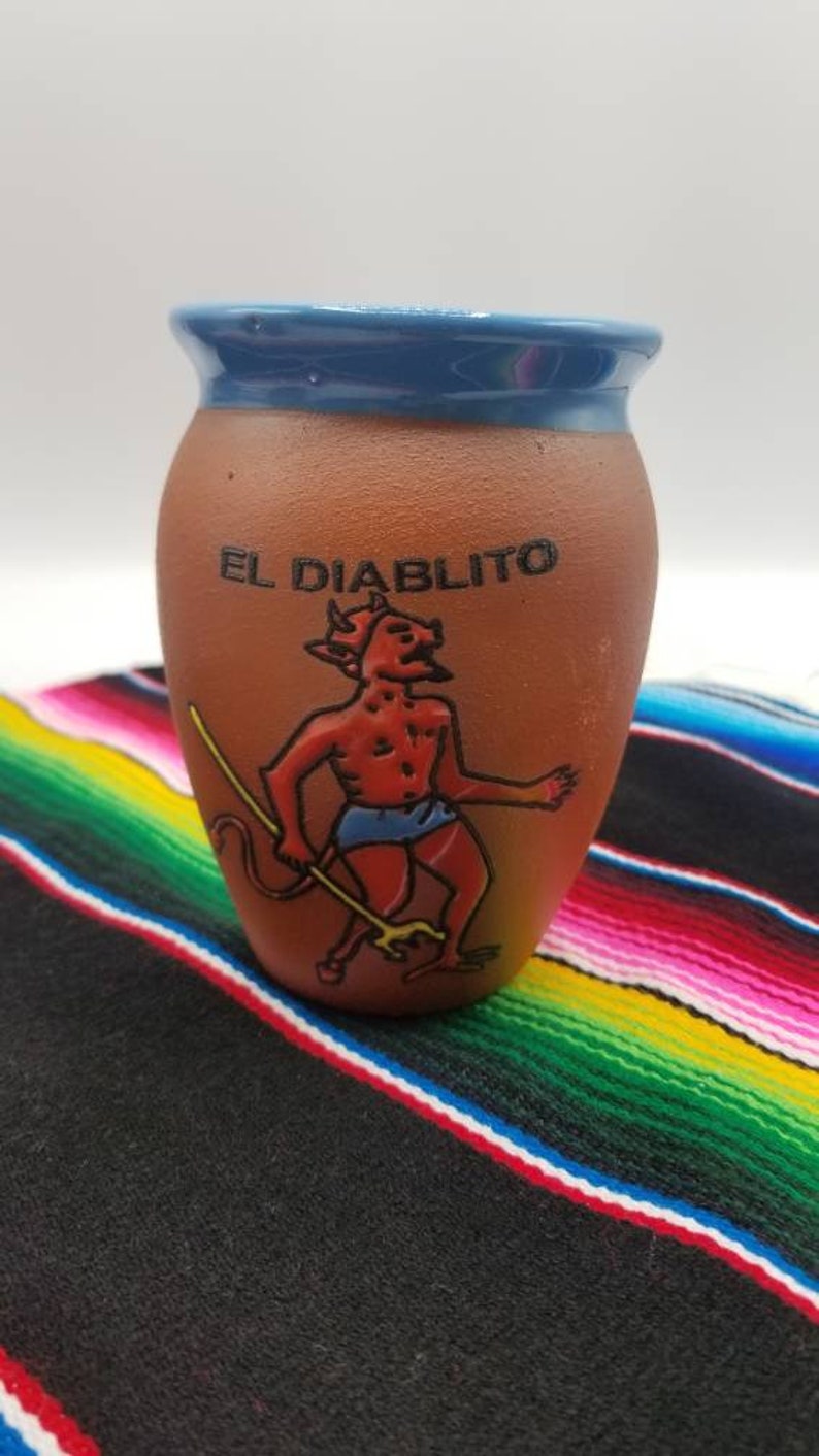 Cantarito de barro loteria Jarritos. Cantaritos. Cantaritos Etsy