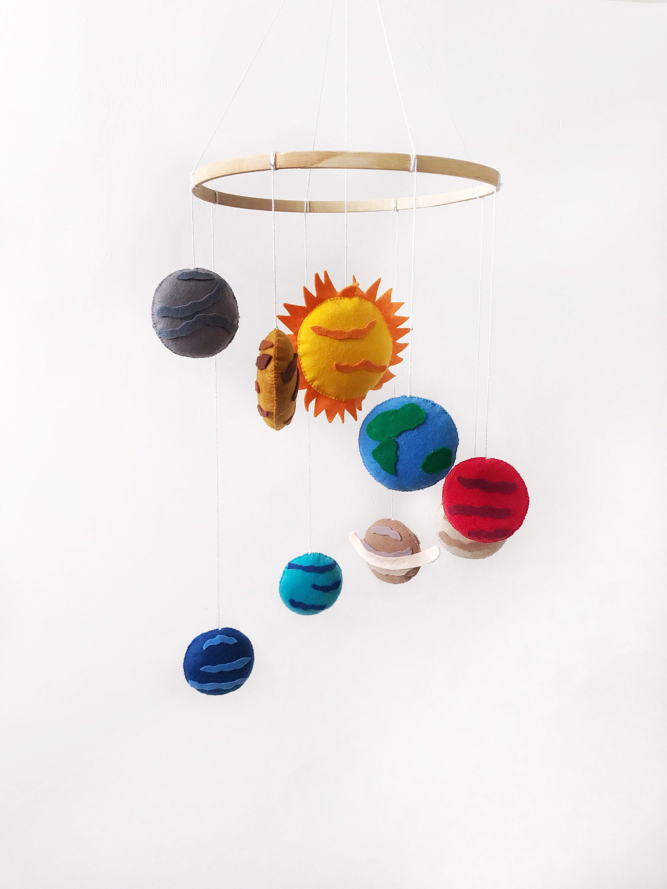 Solar system mobile Planet mobile Space mobile Galaxy crib mobile Baby crib mobile Ceiling hanging mobile