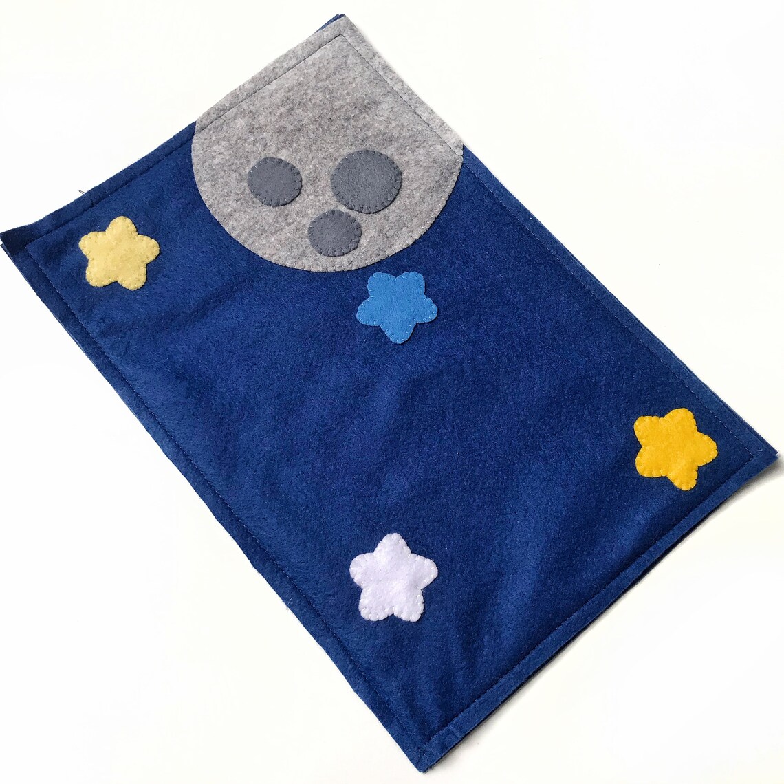 Space felt play mat Outer space playscape Small world play Etsy