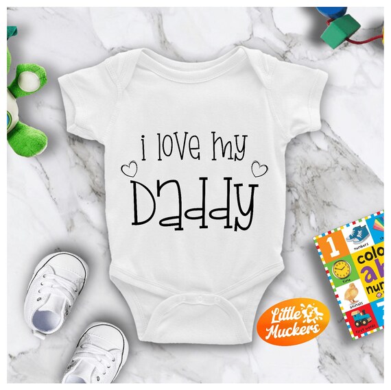 Body I Love My Daddy 2 El mejor body para papa Etsy Mexico