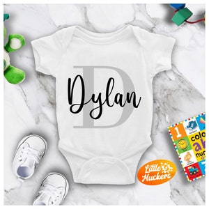 Personalised Name Babygrow - Baby Name Bodysuit