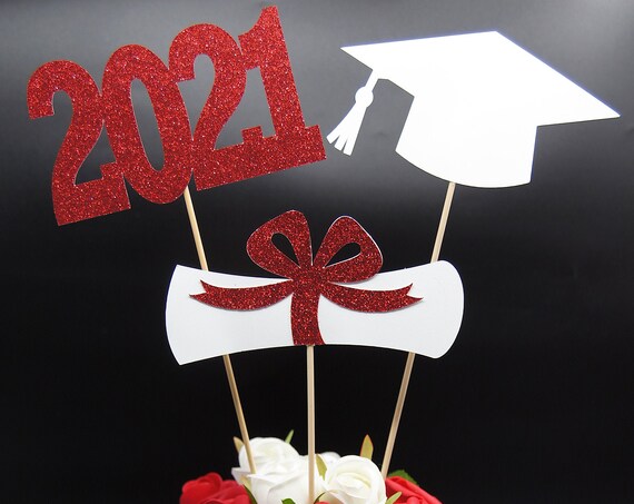 College Graduation Prom 2021 Class of 2021 Graduations 2021 Graduation Party Decoration High School 2021 2021 Graduation Centerpiece