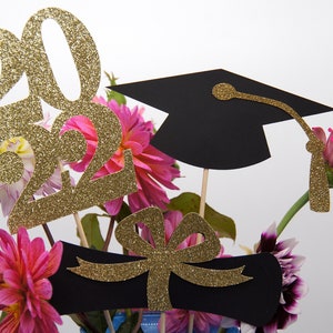 Graduation Party Decorations 2025 Graduaction Centerpieces, Grad,Cap,Diploma,Class of 2025,Graduation decoration, prom2025 Party 2025