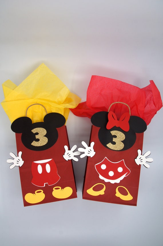 Mickey and Minnie Mouse goodie bags 6
