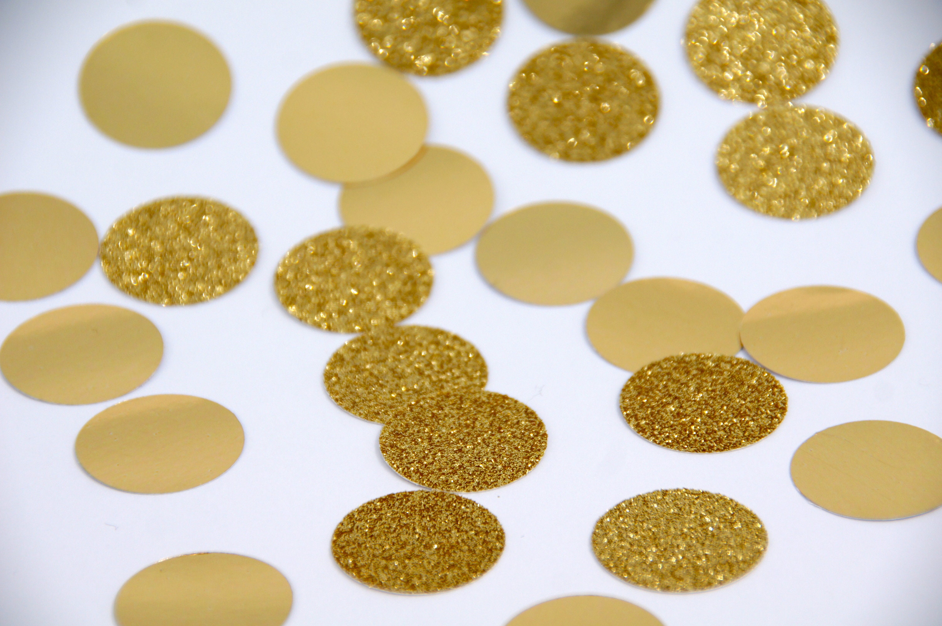 Glitter Confetti Gold Glitter Wedding Table Confetti Gold Etsy