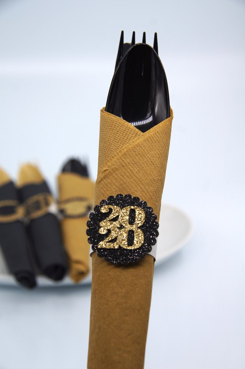 Graduation Napkins 2022 Cutlery Set Graduation Favor 2022 Etsy