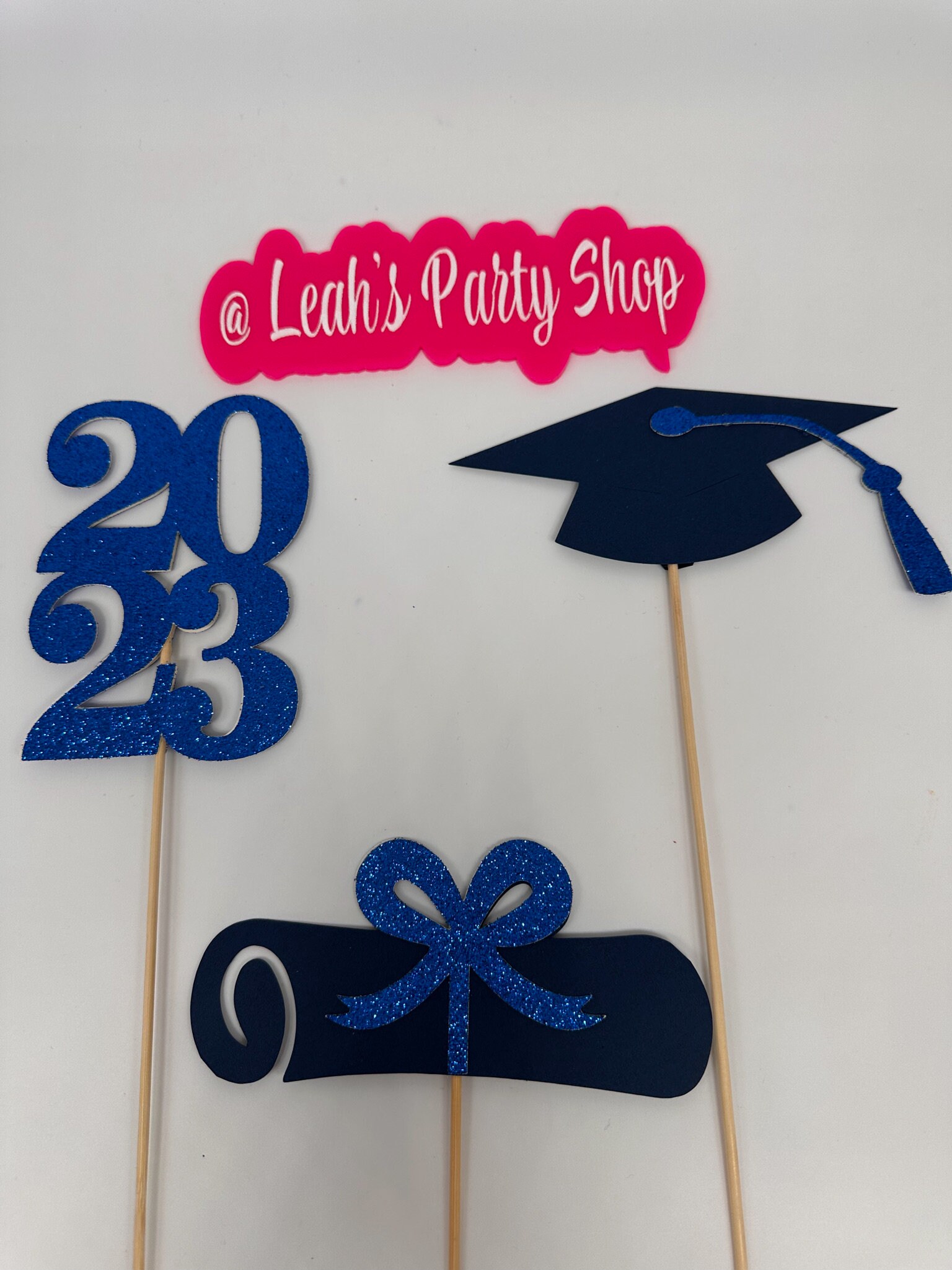 9 pezzi Decorazioni per la laurea Classe del 2025, decorazioni per