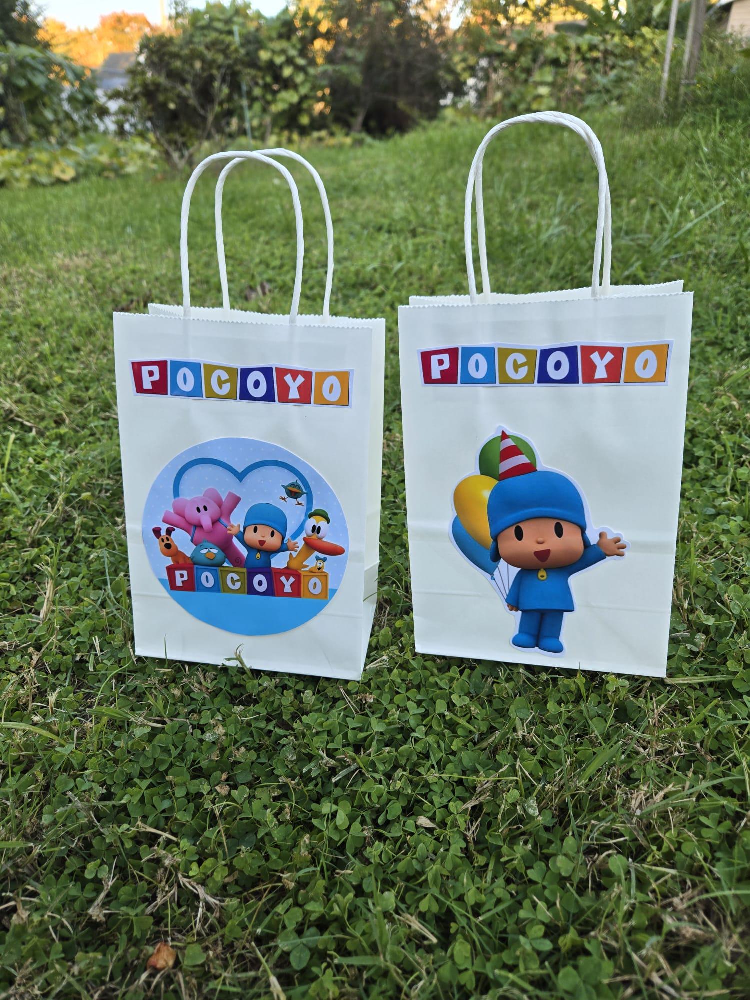 0923 Lot de 20 serviettes en papier Pocoyo et Nina - Idéal pour les fêtes et les anniversaires