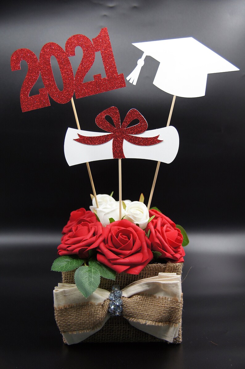 College Graduation Prom 2021 Class of 2021 Graduations 2021 Graduation Party Decoration High School 2021 2021 Graduation Centerpiece
