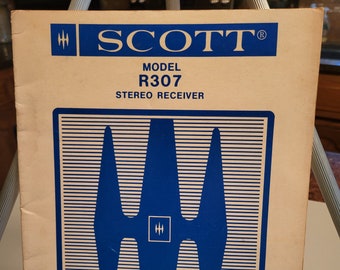 Scott Stereo Receiver Manual - Model R307